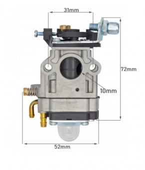 Carburator motocoasa chinezesca int. 10mm Cal I