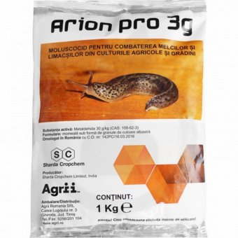 Moluscocid ARION PRO 3G - 1 kg
