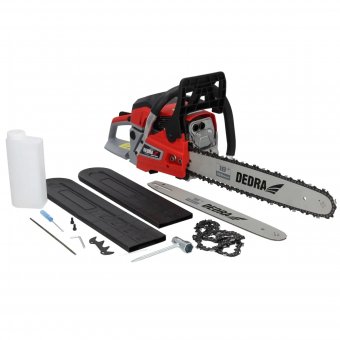Motoferastrau cu lanţ pe benzină 2,4kW 58cc, 16/40cm + 18/45cm