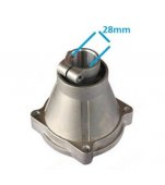 Cap superior motocoasa 28mm 9 dinti