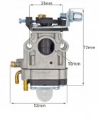 Carburator motocoasa chinezesca int. 10mm Cal II