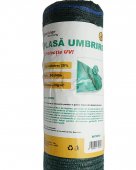 Plasa umbrire 35% latime 1.5M si lungime 50M verde