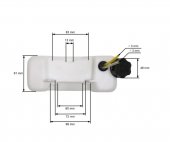 Rezervor benzina motocoasa TL52
