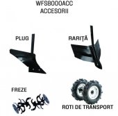WOLFSON IMPERIO 8 CP- MOTOCULTOR CU ACCESORII
